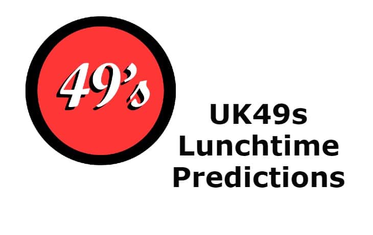 UK 49s Lunchtime Prediction Sunday, November 12, 2023