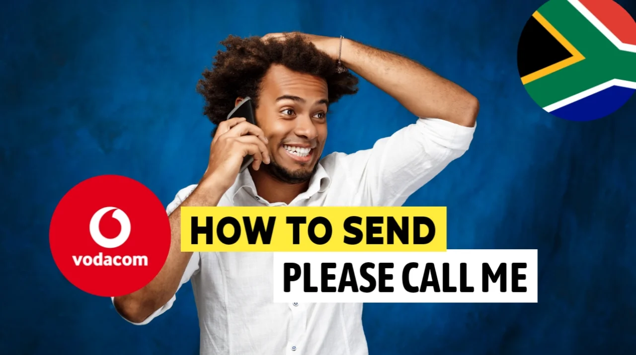 How to send a Please Call Me on Vodacom South Africa