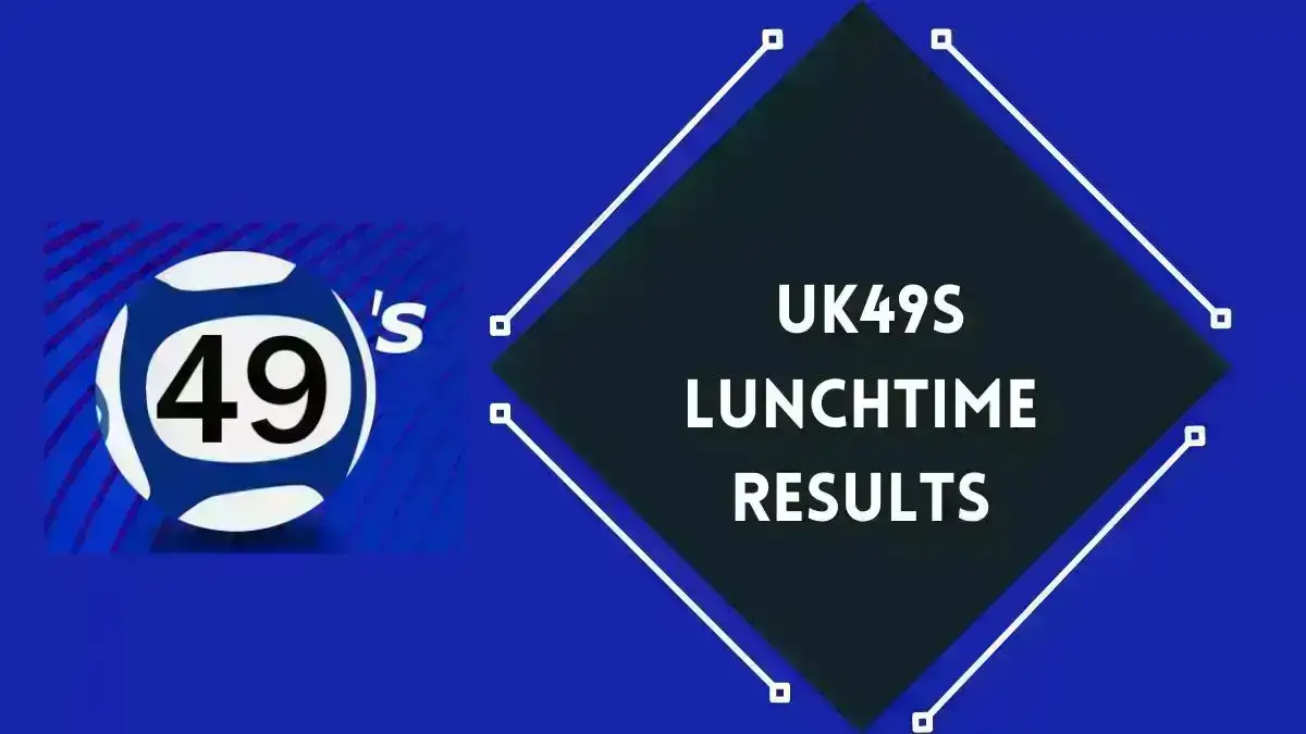 UK49s Lunchtime Results, January 5, 2024