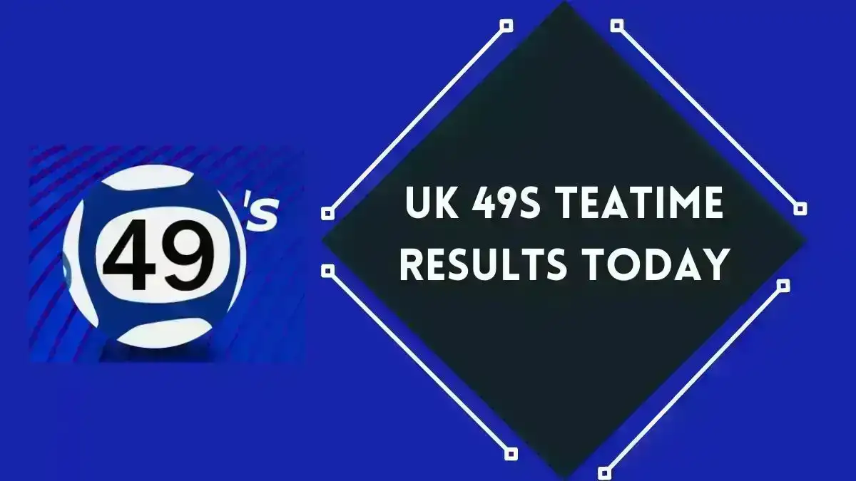 UK49s Teatime Results for Today, January 20, 2024